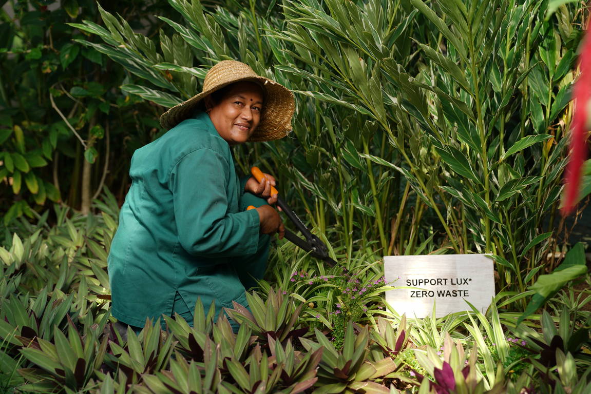 零浪费食物的度假村