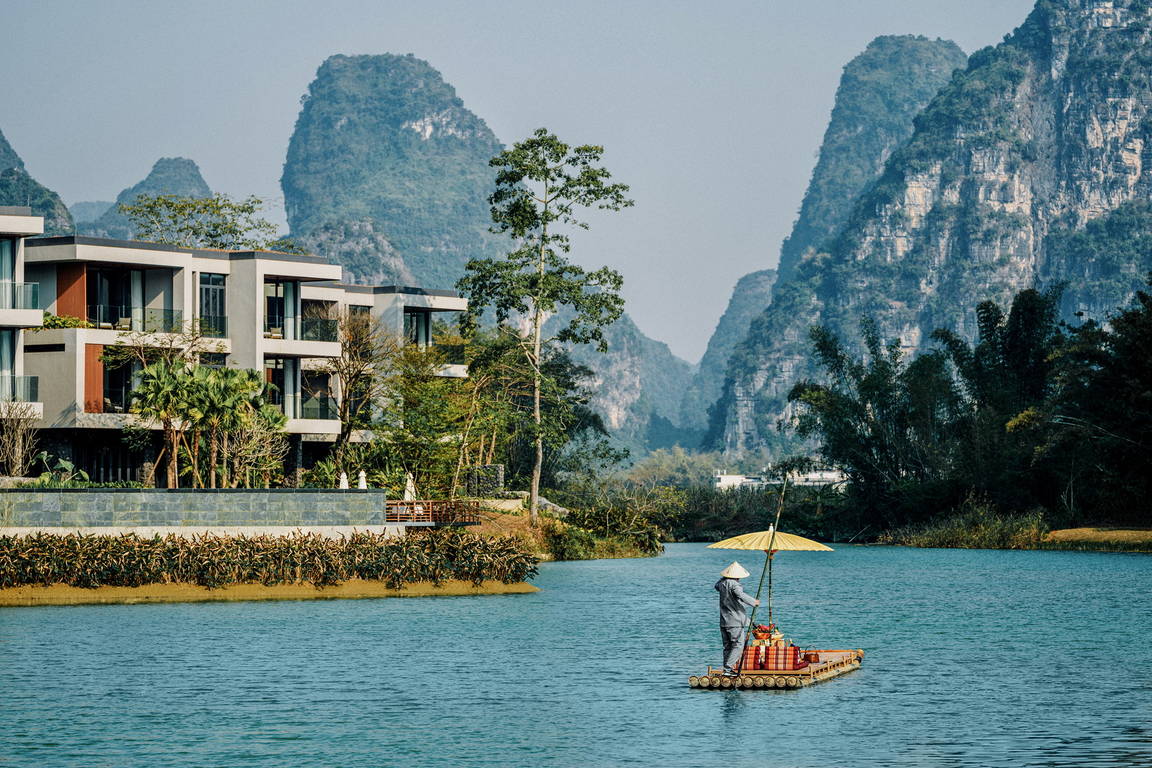 一张来自广西崇左秘境丽世度假村的明信片